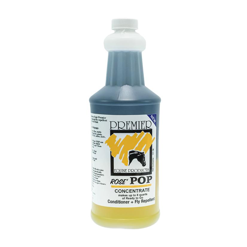 Premier Equine Products Premier Rose Pop Conditioner Fly Repellent Concentrate 32oz