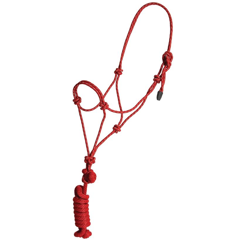 Mustang Colt Rope Halter and Lead