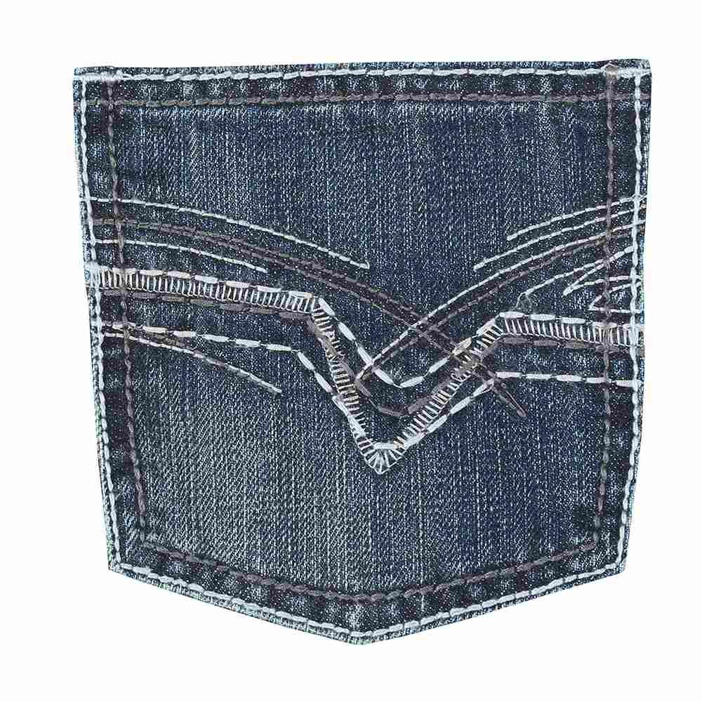 Wrangler 20X No. 42 Vintage Bootcut Canyon Lake Wash Boy's Jeans - Size 8-18