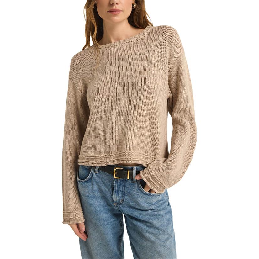 Z Supply Women's Sweater In Oatmeal