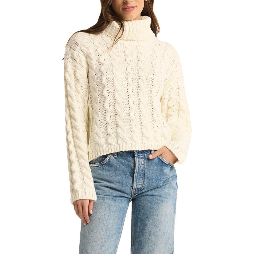 Z Supply Women's Sea Salt Tied To You Sweater