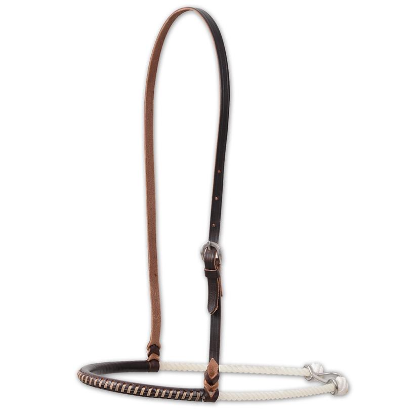 Rawhide Braided Chocolate Noseband