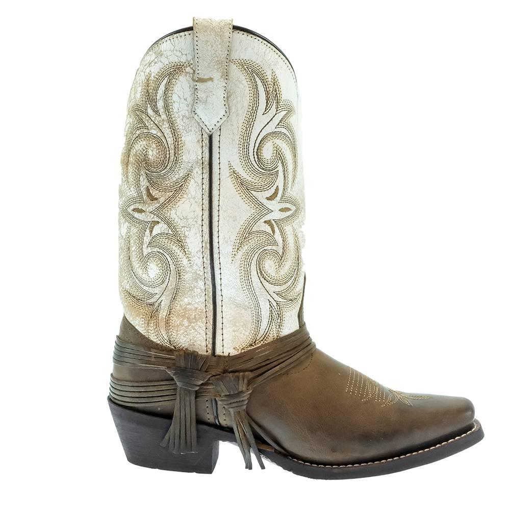 Laredo Myra Sand Brown Tassel Women's Boots