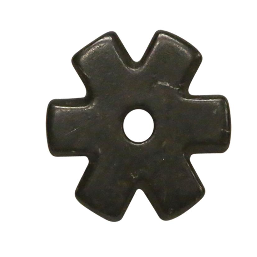 Metalab 1 1/4 Inch 6-Point Spur Rowel Antique