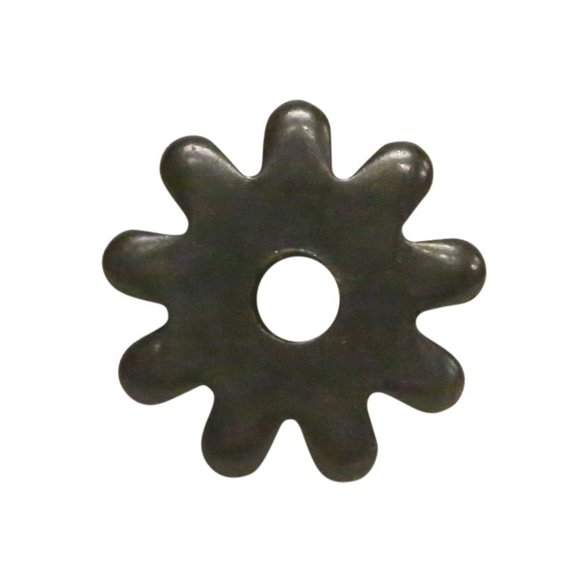 Metalab 1 Inch Black Satin 9-Point Rowel