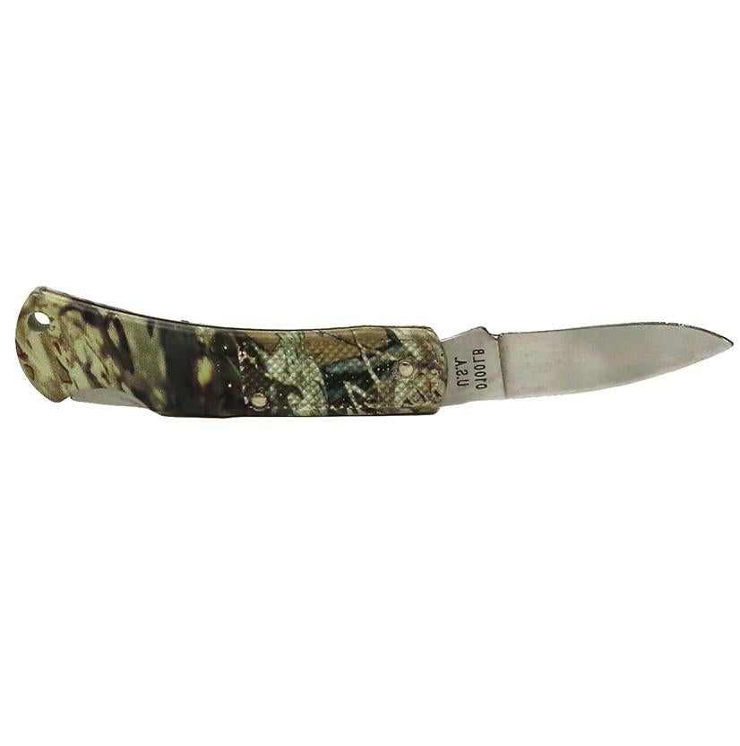 Camo Lockback Pocket Knife 3”