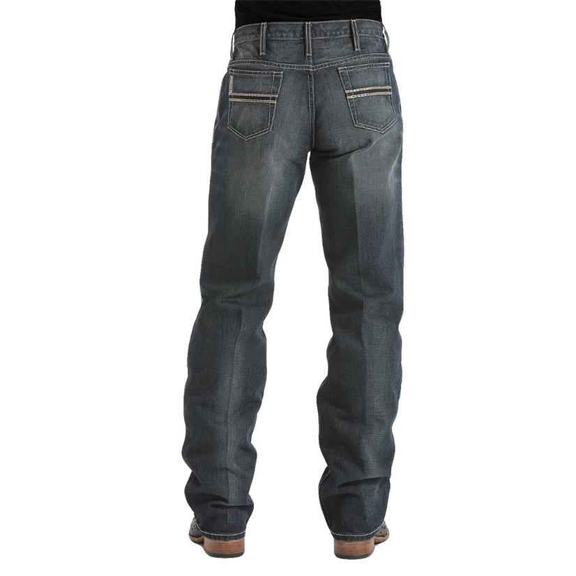 Cinch White Label Relaxed Fit Dark Stonewash Men's Jeans