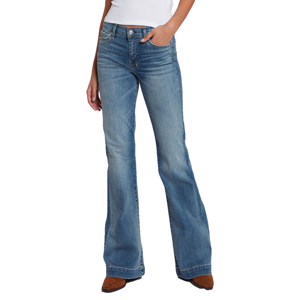 7 For All Mankind Apparel 7 For All Mankind Dojo Women's Jeans In Distressed Authentic Light Wash