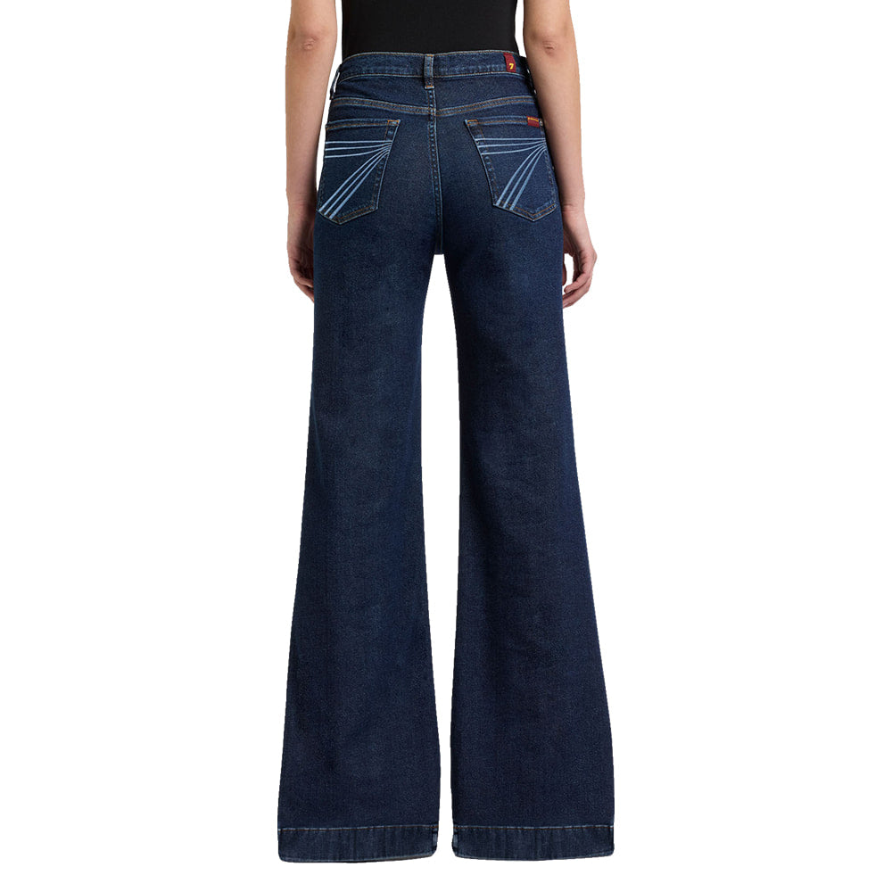 7 For All Mankind Apparel 7 For All Mankind Women's Blue Crest Dojo Jeans