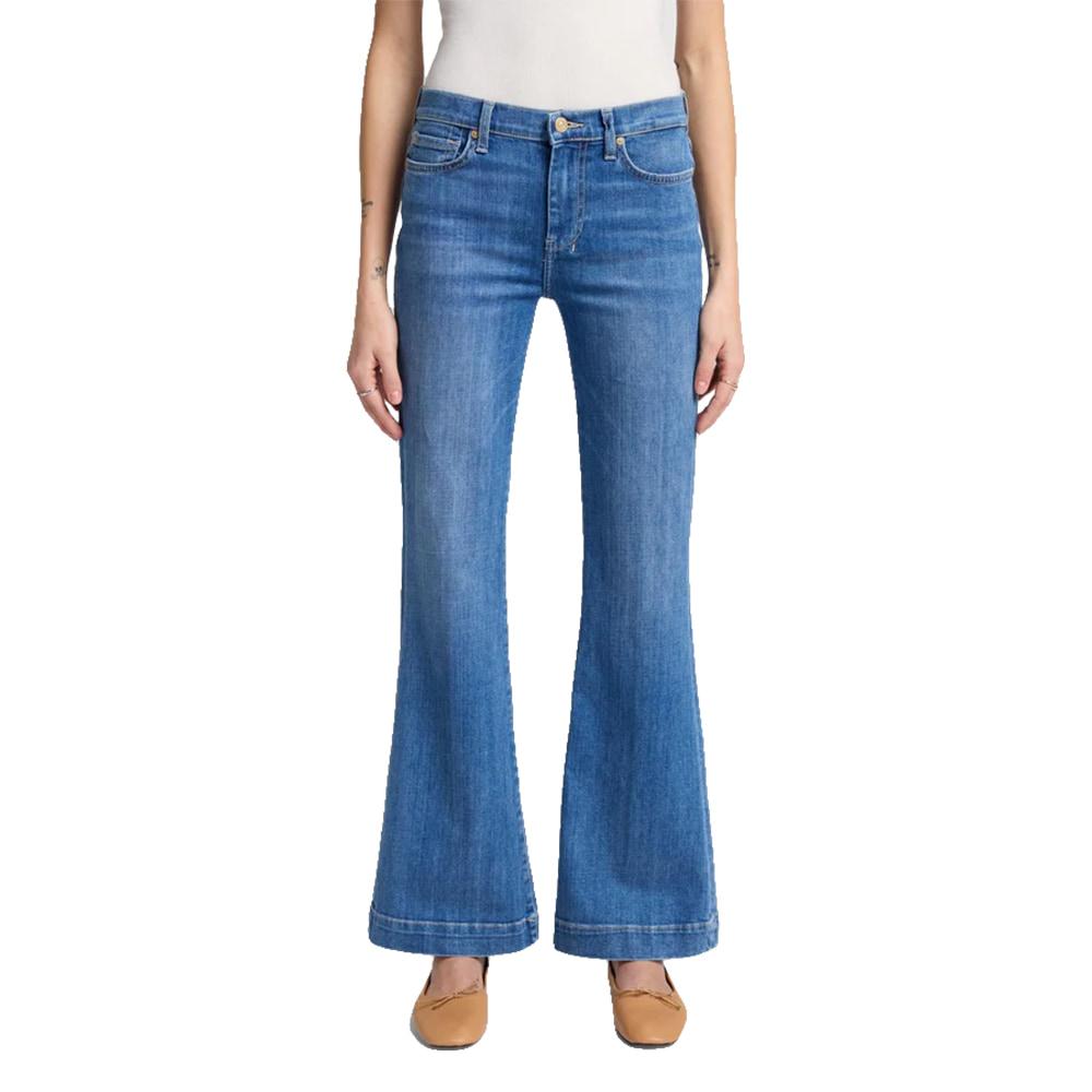 7 For All Mankind Dojo Tailorless in Call Me Wash Women's Jeans