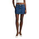 7 For All Mankind Women's Milly Skirt in Light Wash