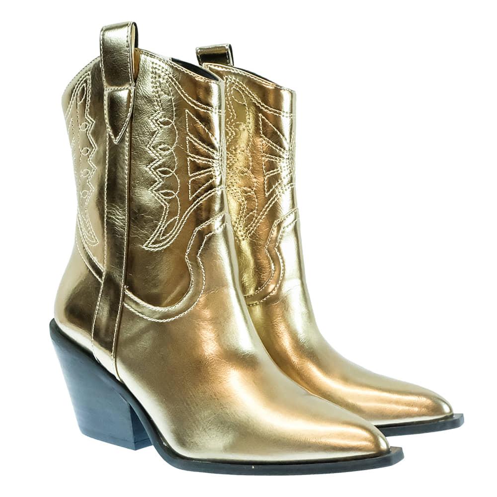 Corkys Rowdy Gold Women's Bootie