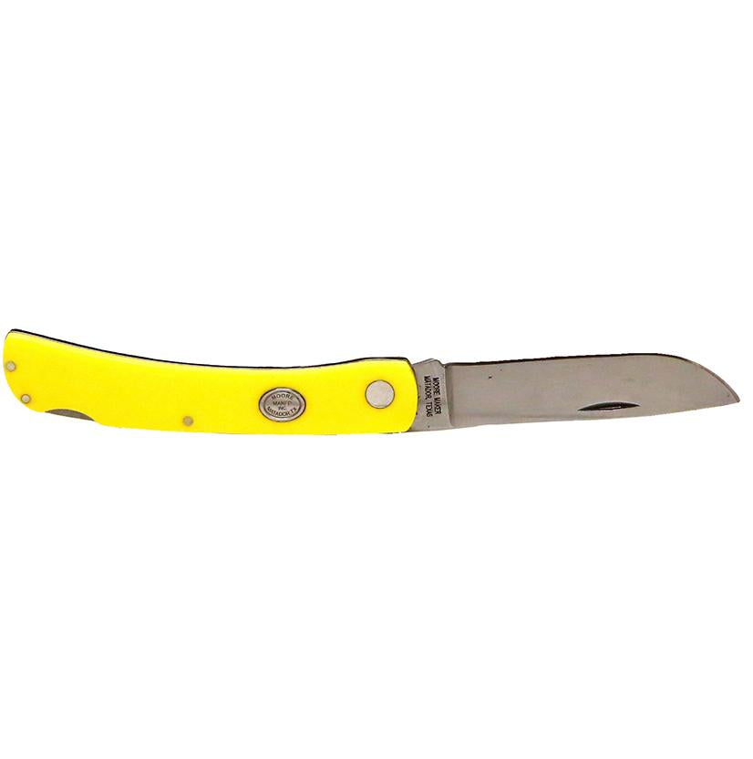 Single Blade Lockback Sodbuster Pocket Knife 4 5/8"