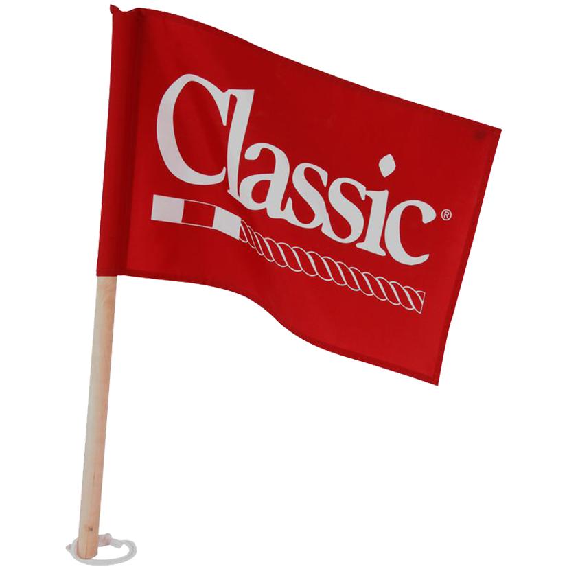 Classic Rope Red Judges Flag