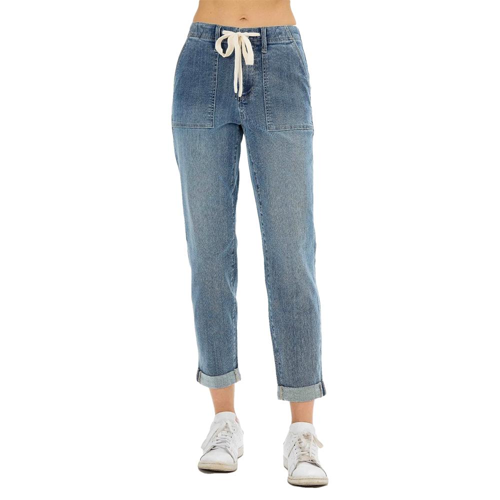 Judy Blue High Waisted Pull On Women's Plus Jogger