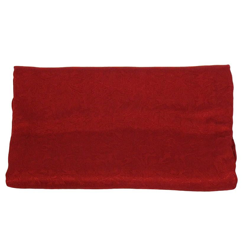 Solid Color Jacquard Wild Rag