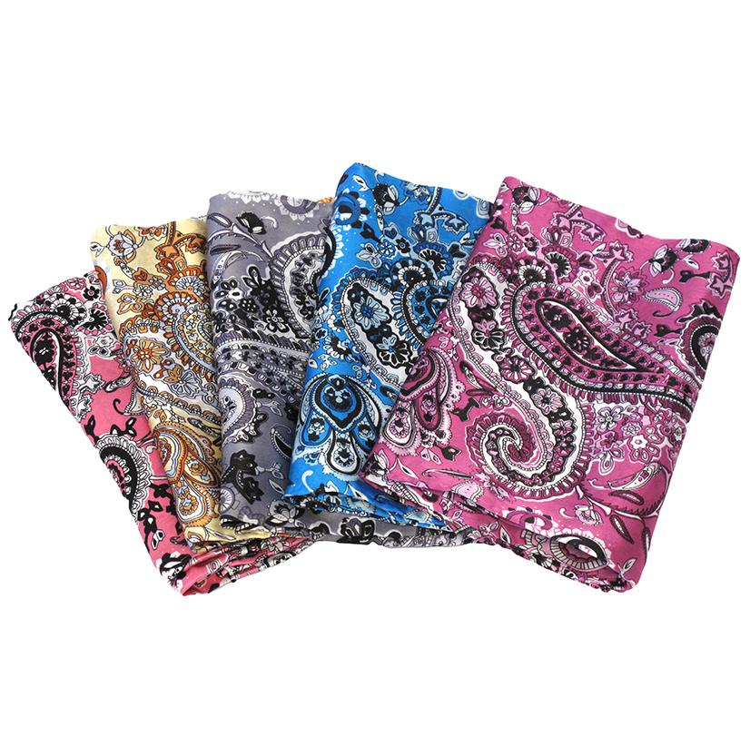 Paisley Print Wild Rag