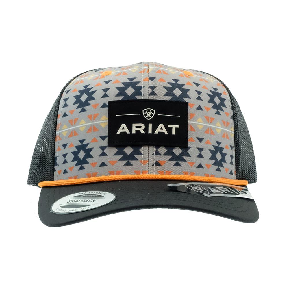 Ariat Southwest Suede Multicolor Black Meshback Cap