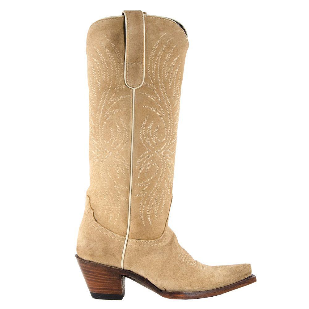 Azulado Stella Sand Suede Tonal Women's Boots