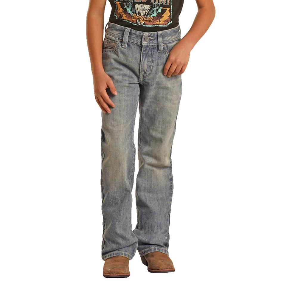 Rock & Roll Cowboy Light Reflex Bootcut Boy's Jeans