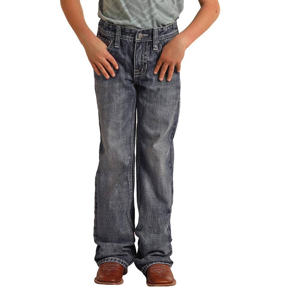 Rock & Roll Cowboy Boot Cut Medium Vintage Boys Jean