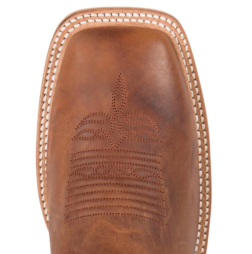 Justin Mens Bent Rail Square Toe Cowboy Boot