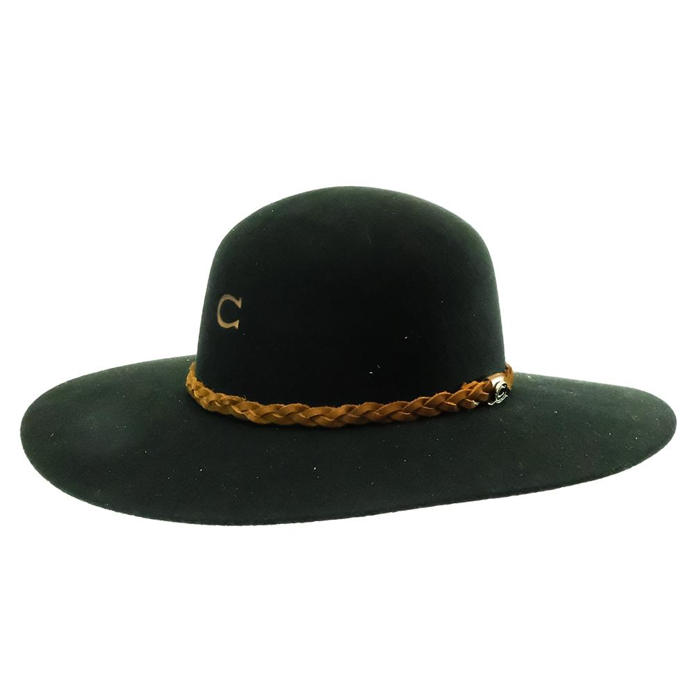 Charlie 1 Horse Wanderlust Jr Black Felt Youth Hat