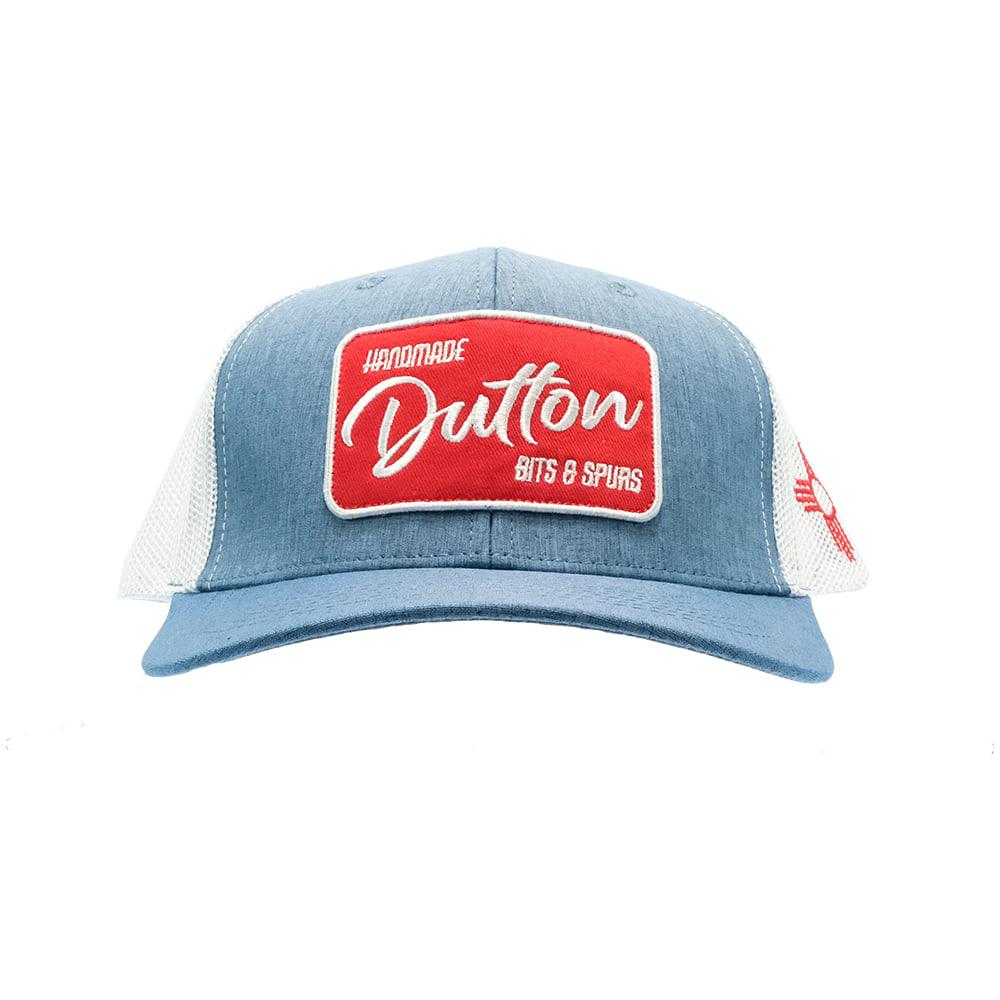 Dutton Bits Denim White Cap With Logo Patch