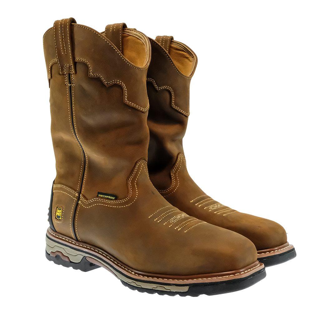 Dan Post Blayde Steel Toe Waterproof Tan Men's Boots