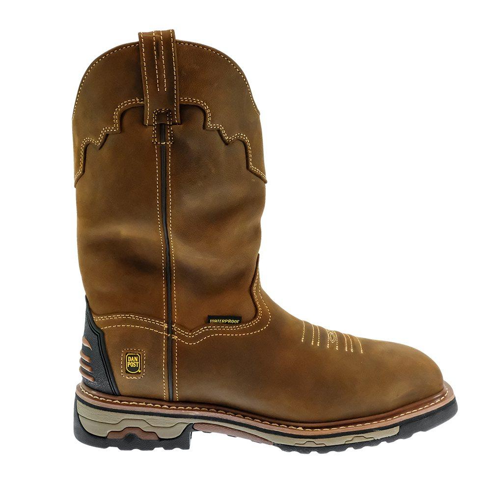 Dan Post Blayde Steel Toe Waterproof Tan Men's Boots