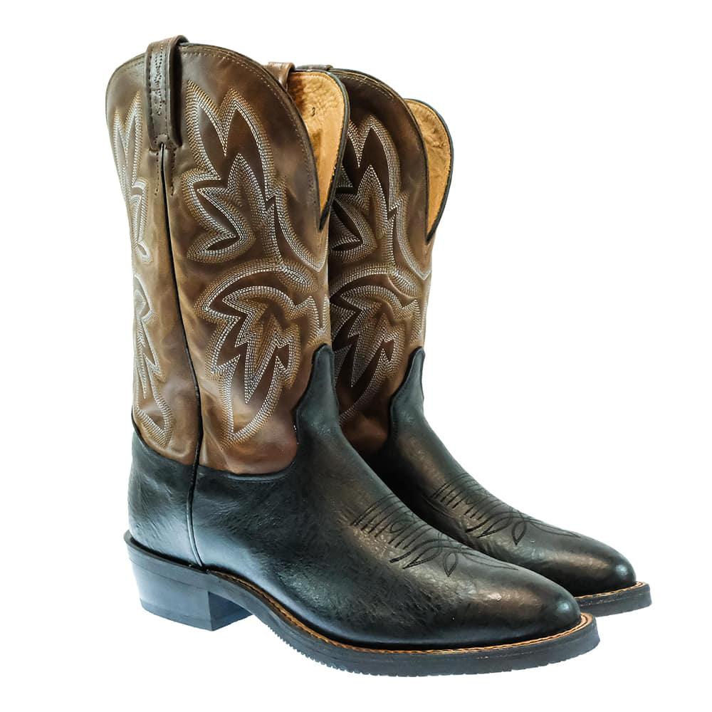 Tony Lama El Paso Black 12" Fernano Men's Boots