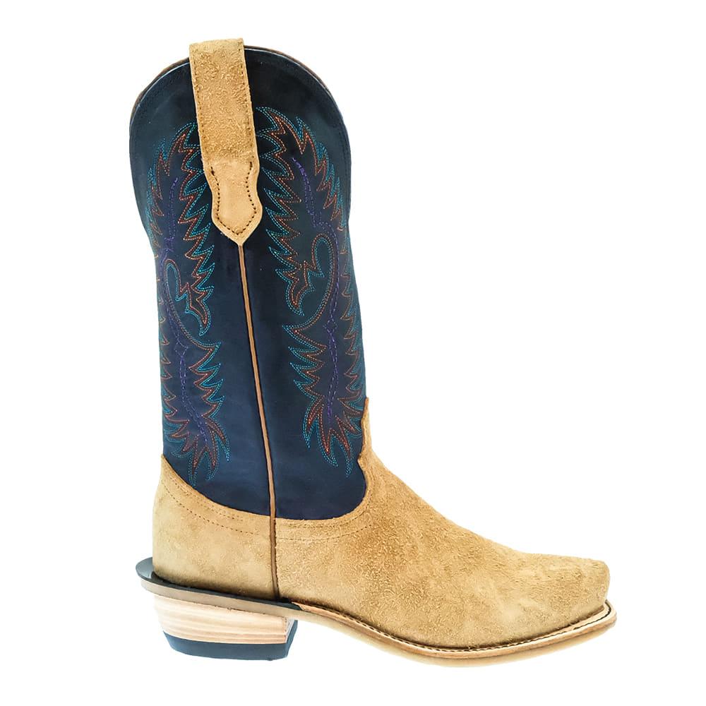 Fenoglio Custom Chili C-Loy Roughout with Blue Troya Women's Boot