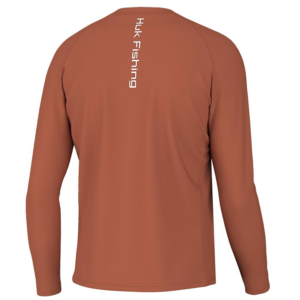 Huk Baked Clay Vented Pursuit Long Sleeve Men's Shirt