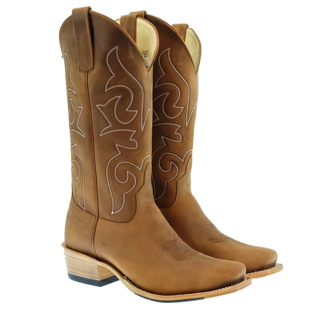 Horsepower Tan Crazy Horse Marlboro Men's Boots