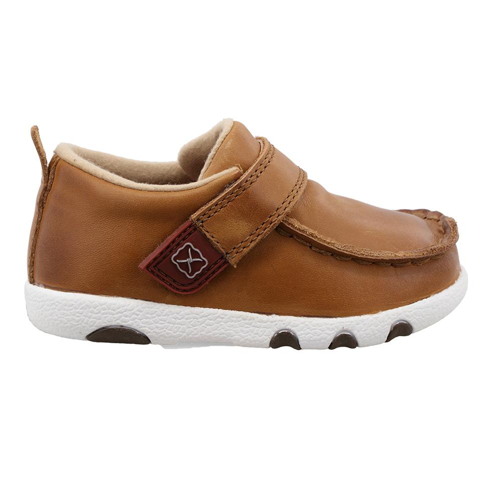 Twisted X Tan Driving Moc Infant Shoe