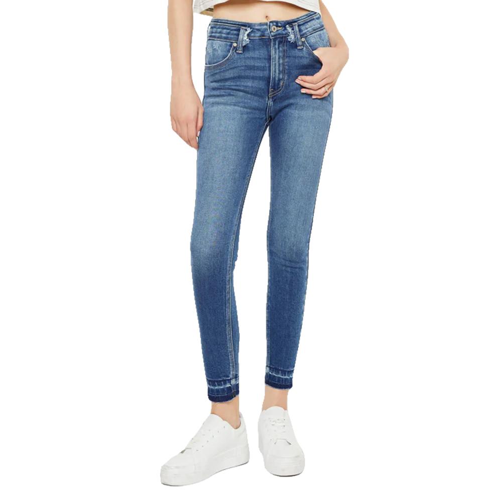 Kancan Medium Wash Cleopatra High Rise Skinny Leg Women's Jean