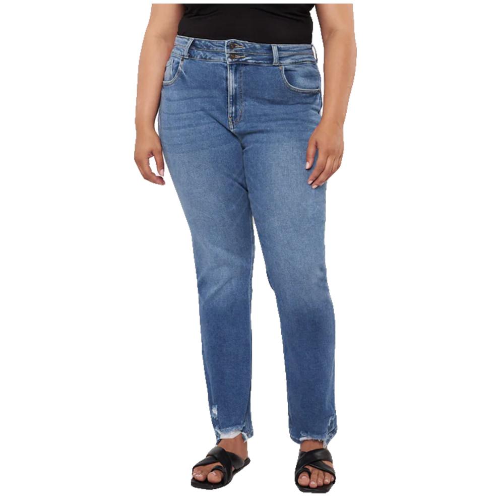 Kancan Rosemary High Rise Straight Leg Women's Plus Jeans