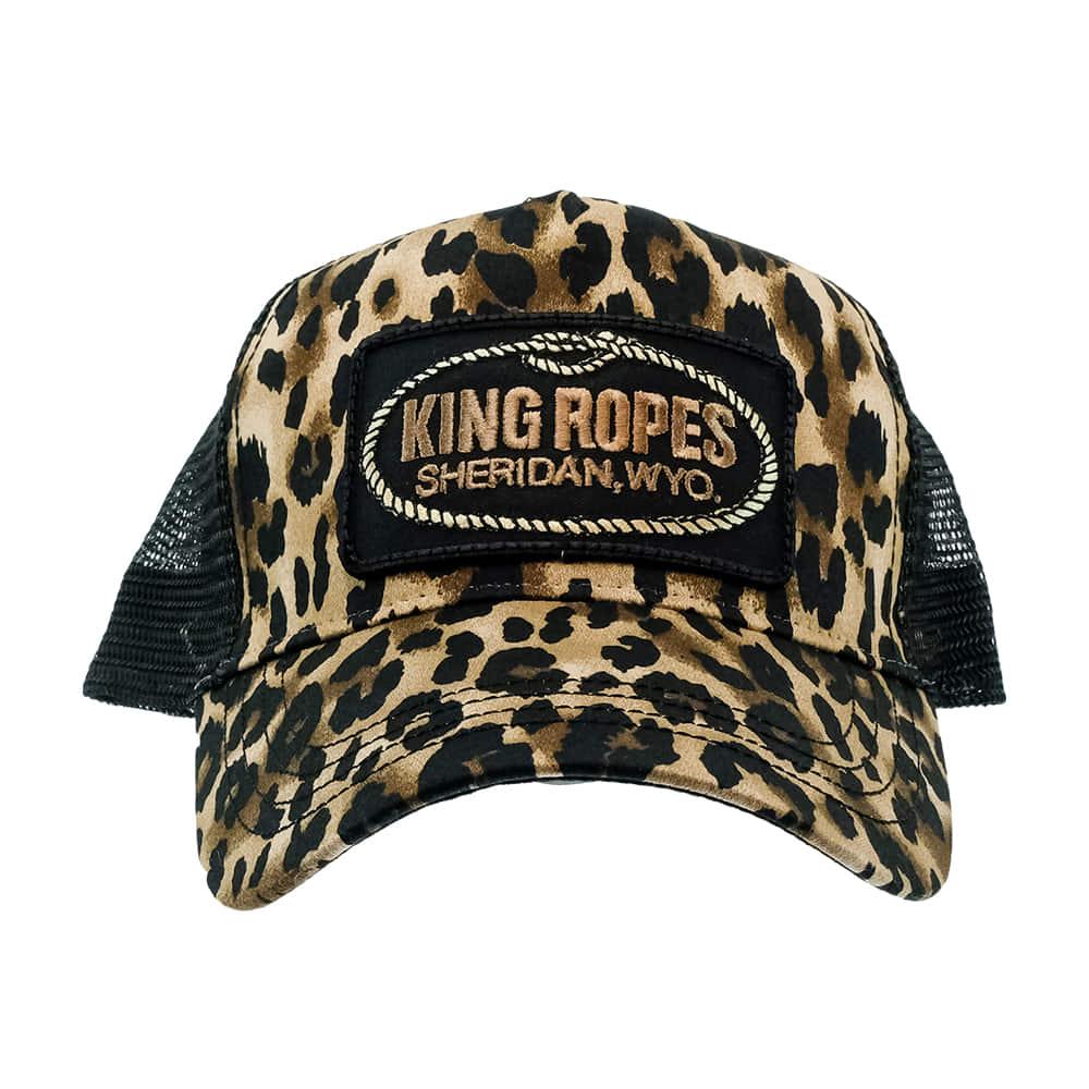 King Ropes Gold Leopard Cap