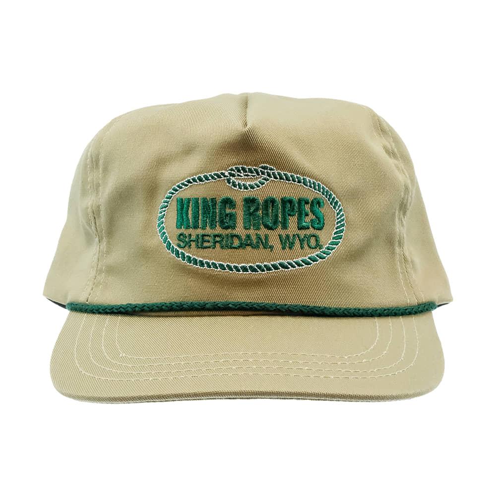 King Ropes Poplin Khaki Cap