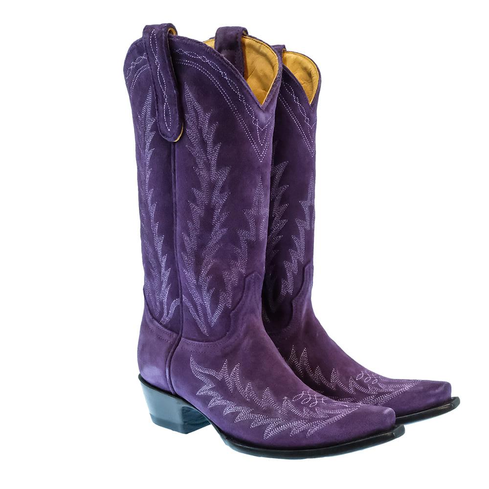 Old Gringo Dutton Purple Suede Women's Boots