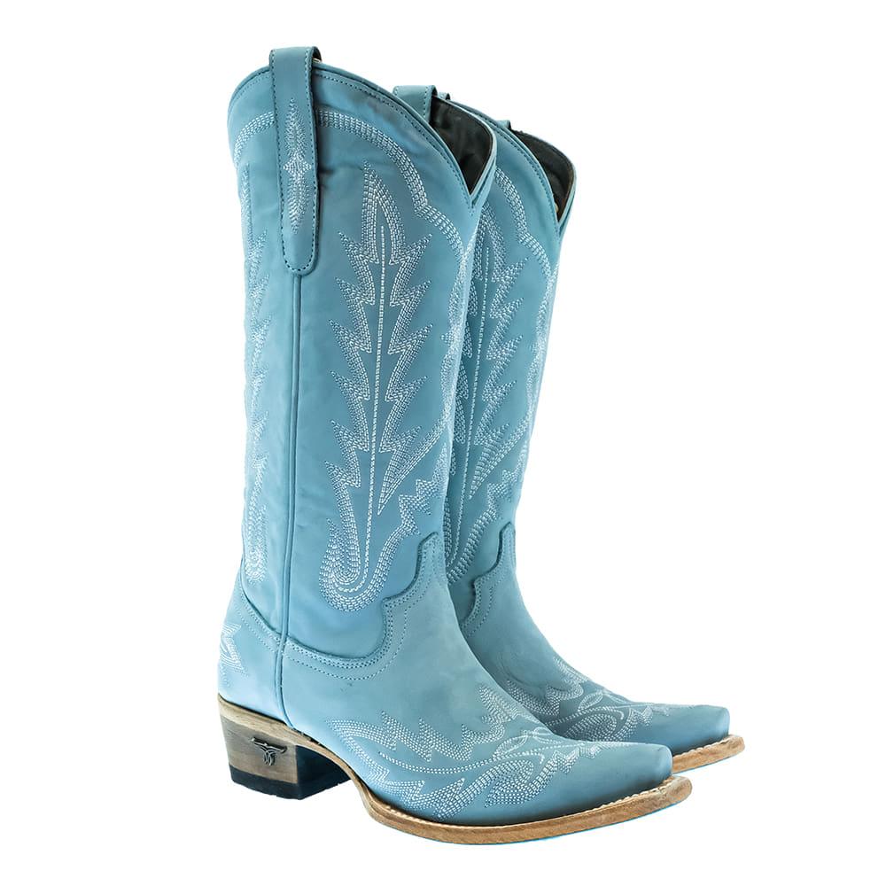 Lane Boot Co. Lexington Powder Blue Women's Boots