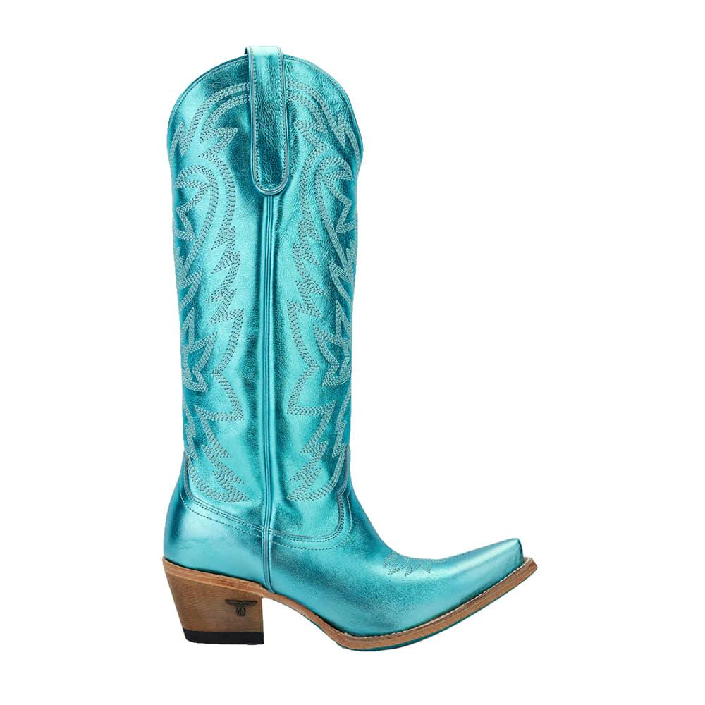 Lane Boot Company Smokeshow Turquoise Metallic Women's Boots