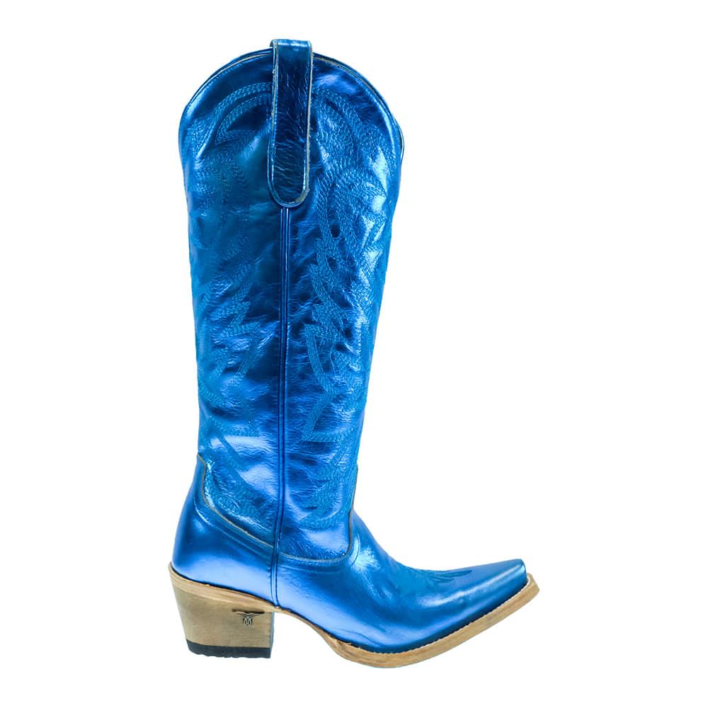 Lane Boot Co Metallic Blue Smokeshow Women's Boots