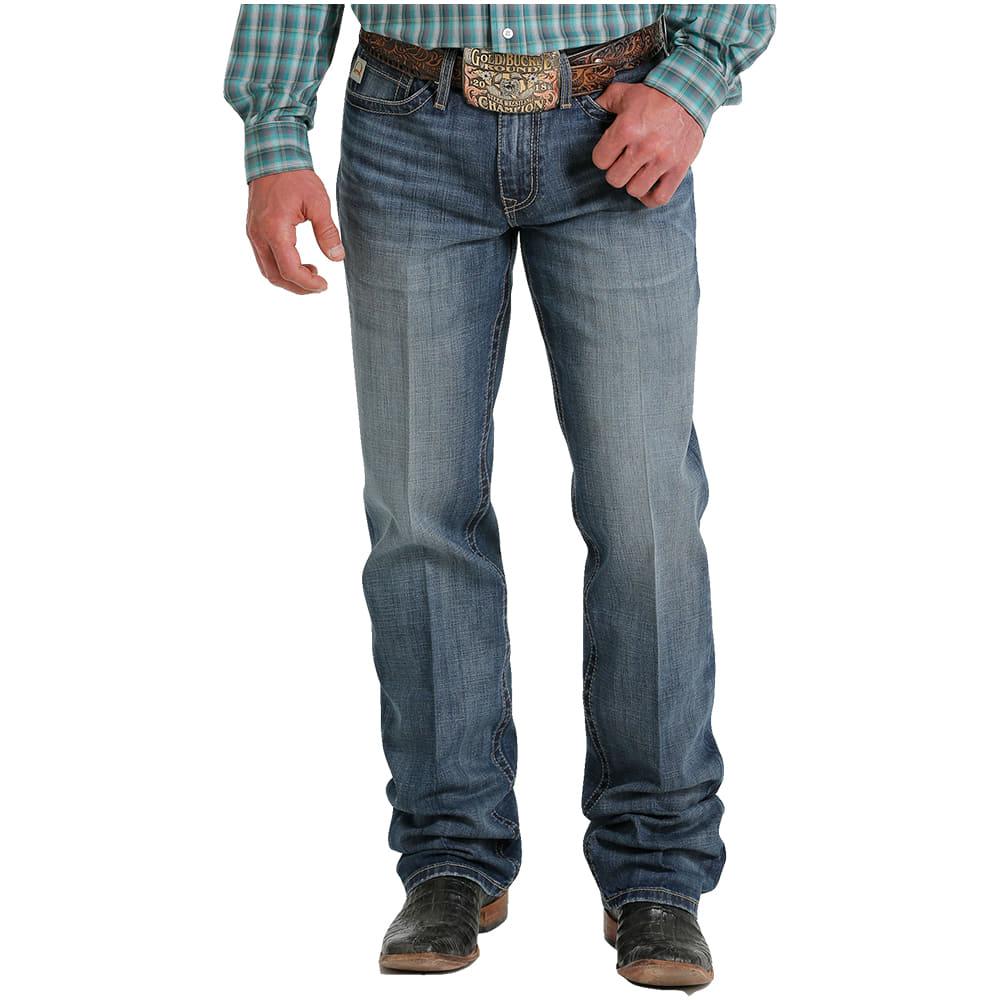 Cinch Medium Stone Wash Ian Mid Rise Slim Bootcut ARENAFLEX Men's Jeans