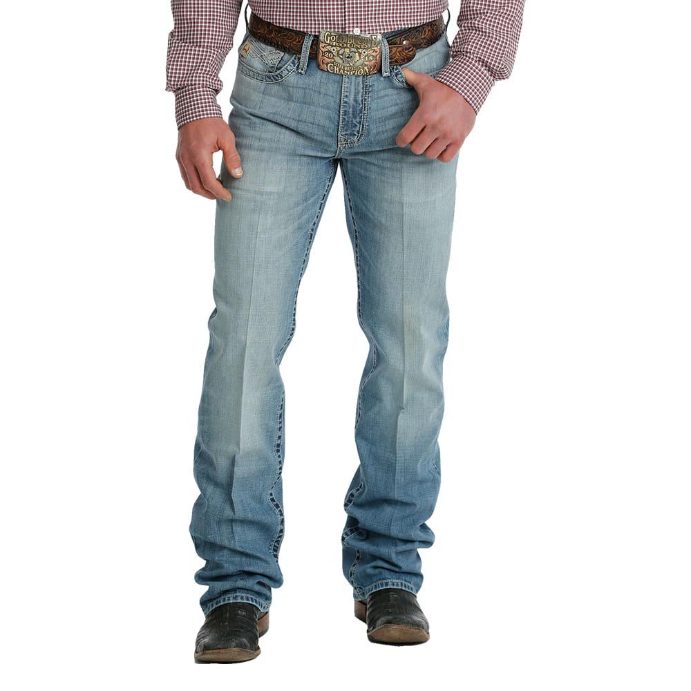 Cinch Grant Mid Rise Relaxed Bootcut Light Stonewash Men's Jeans