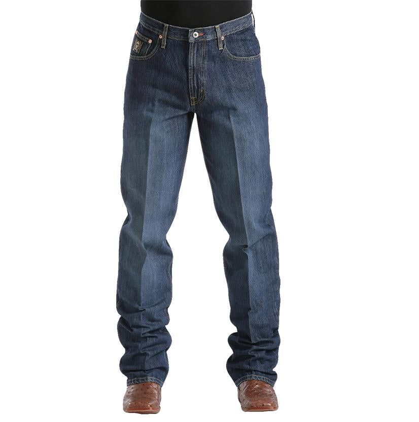 Cinch Black Label Loose Fit Dark Stonewash Men's Jeans