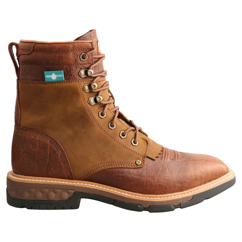 Twisted X Brown Soft Toe Lace Up Men's Work Boot