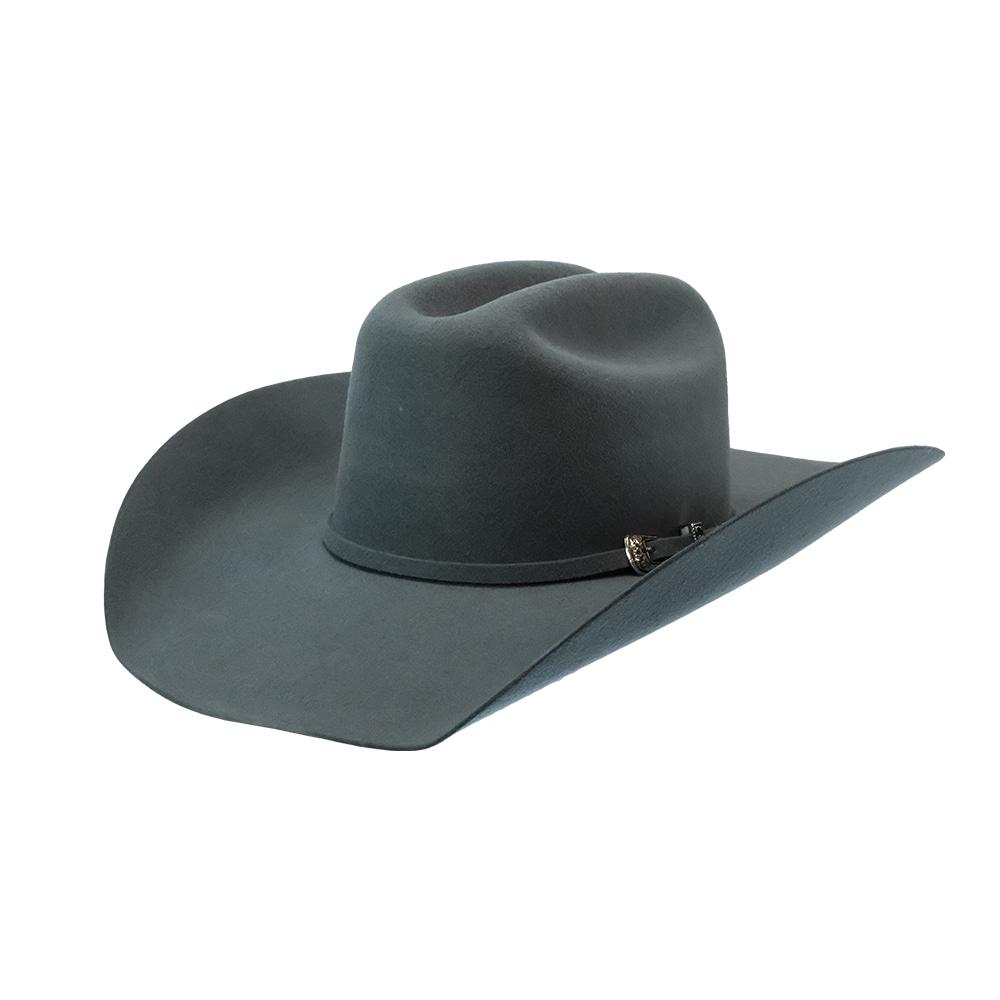 ProHats Charcoal 4.25" Brim Wool Pre-creased Felt Hat