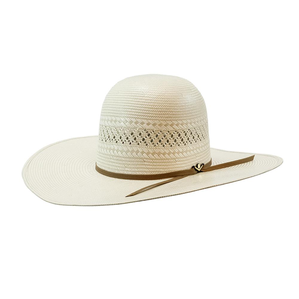 ProHats PH20 Open Crown 4.25" Brim With Sand Band Natural Straw Hat