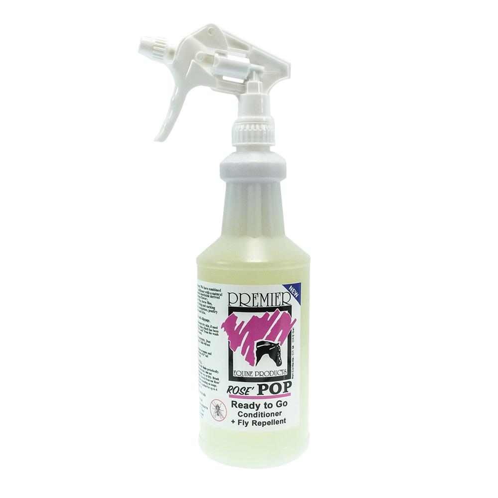 Premier Equine Products Premier Rose Pop Conditioner Fly Repellent Ready To Use Concentrate 32oz